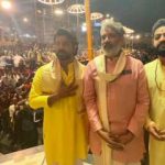 ‘RRR’: Ram Charan, Jr NTR, SS Rajamouli perform Ganga aarti in Varanasi